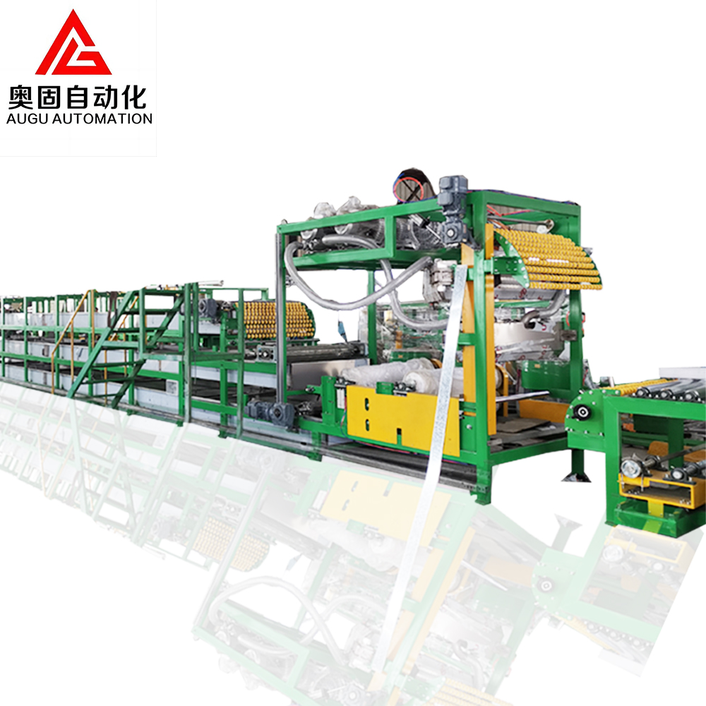 Linea di raffreddamento per lastre in gomma Augu: personalizzabile, di alta qualità ed economica!