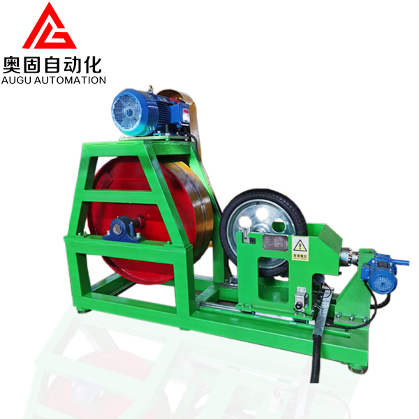 Macchina per testare il chilometraggio degli pneumatici per motociclette